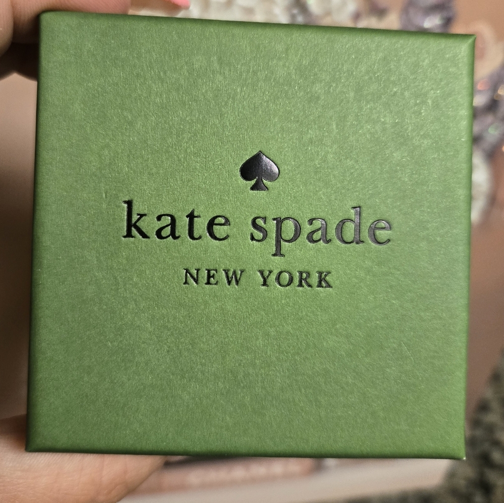 Kate Spade Drop Huggies Earrings - Picture 4 of 4